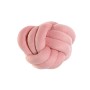 COJIN BOLA NUDO ROSA 27X27