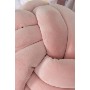 COJIN BOLA NUDO ROSA 27X27