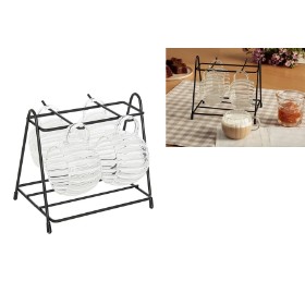 SET TAZAS CRISTAL CALABAZAS 18CL