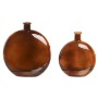 SET 2 JARRONES MARRON CRISTAL