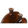SET 2 JARRONES MARRON CRISTAL