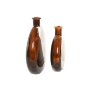 SET 2 JARRONES MARRON CRISTAL