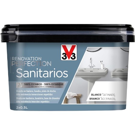 V33 RENOV. SANITARIO ALGON  1 LT.